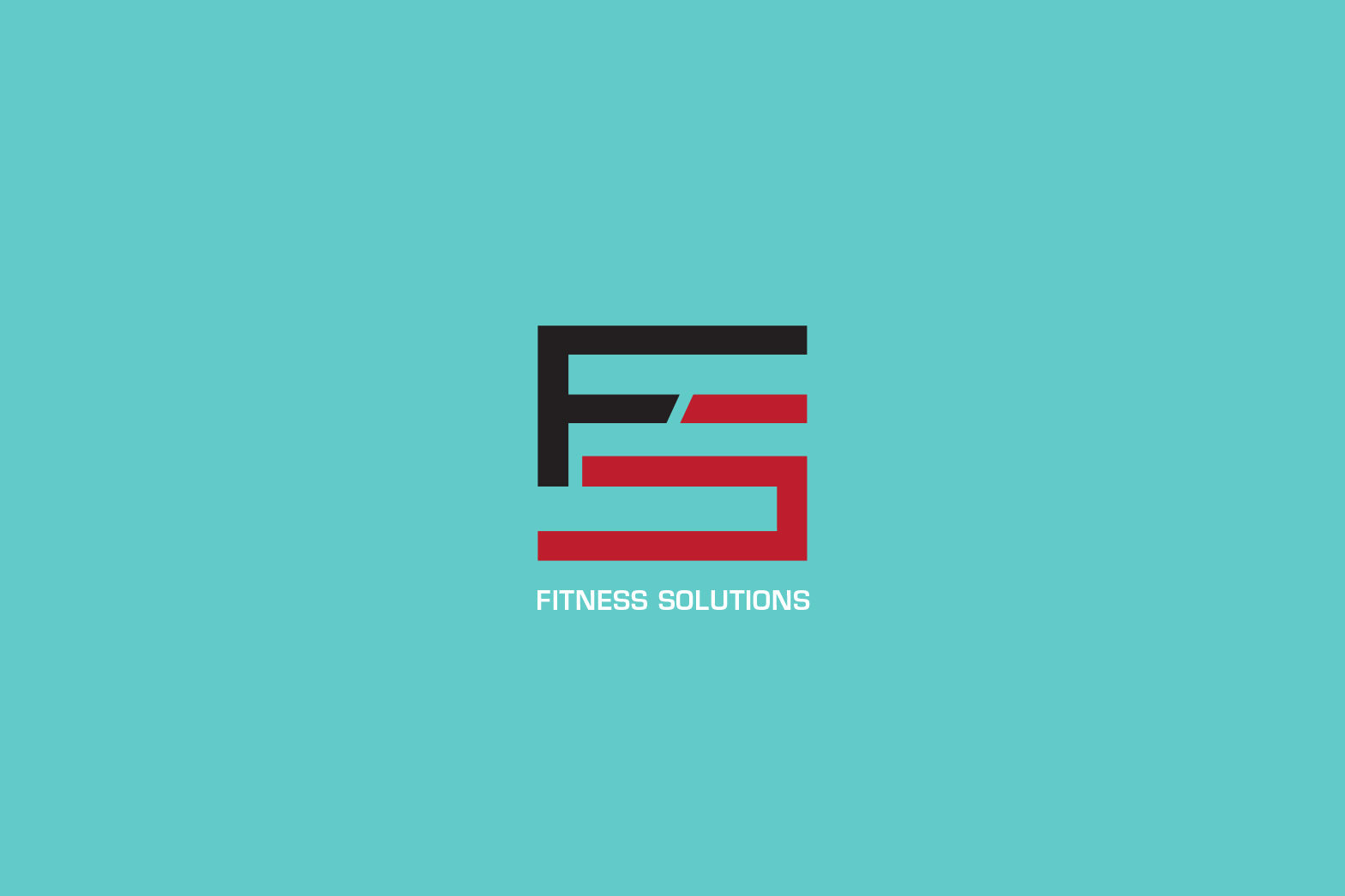 Fitness Logo Design. The F and the S are melded together to produce the logo mark. By William Moschell Design Works. Honolulu, Hawaii logo graphic designer.